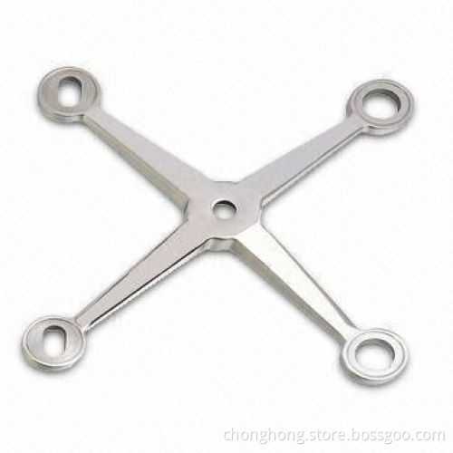Glass Spiders, Made of Stainless Steel 304, or 316, with Polished Finish